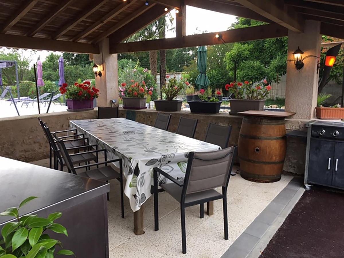 Jardin D'Arcy - Chambres D'Hotes Avec Piscine Et Spa Bois Exterior foto