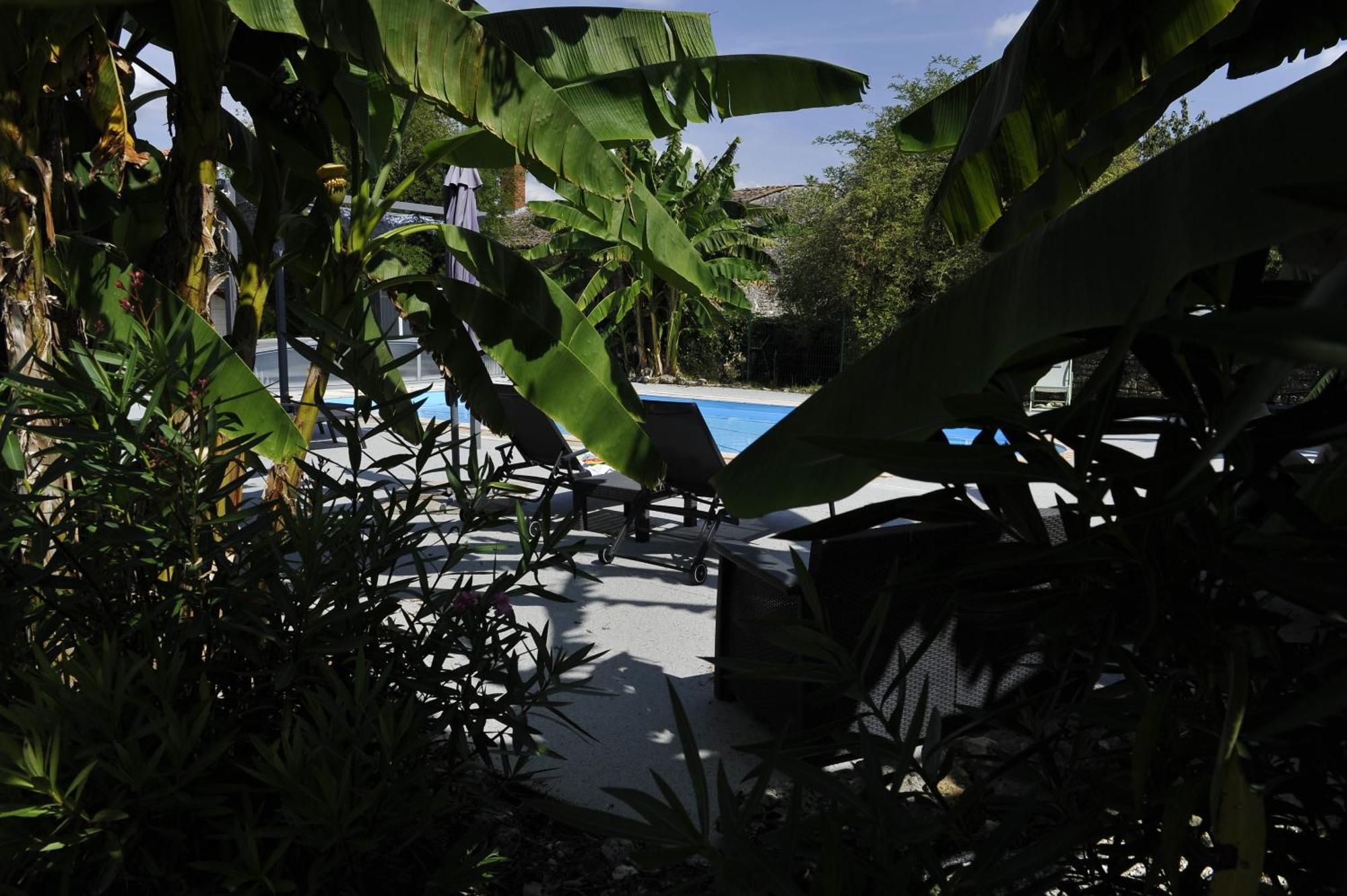 Jardin D'Arcy - Chambres D'Hotes Avec Piscine Et Spa Bois Exterior foto